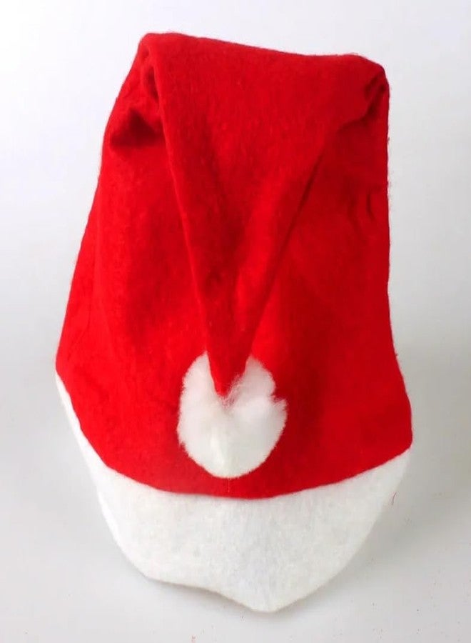 Sesonby (Set Of 36 Christmas Caps Santa Caps X-Mass Caps Santa Claus Hat, Merry Christmas Party Cap, Hat for Christmas/Xmas Party Santa Hat Red and White Cap for Santa Claus Costume - Image 2